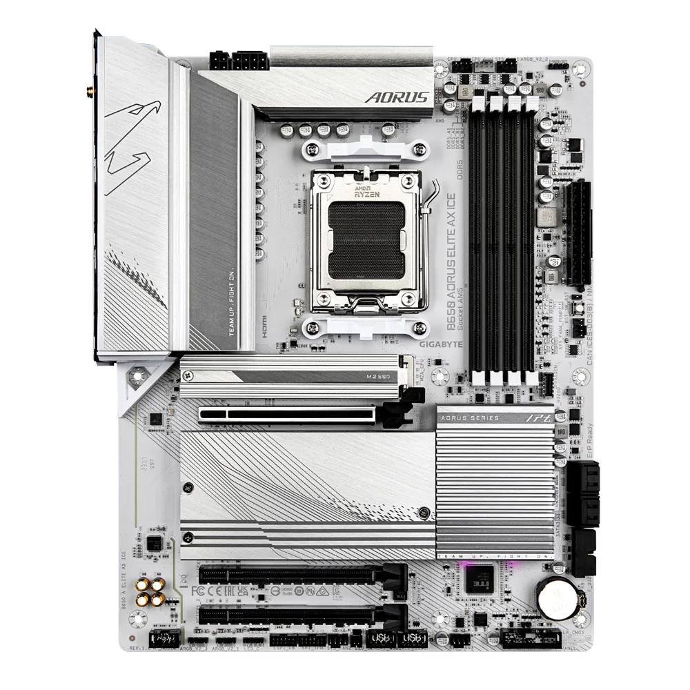 Gigabyte - B650-AORUS-ELITE-AX-ICE -   