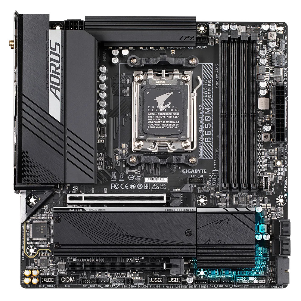 Gigabyte - B650M-AORUS-ELITE-AX -   