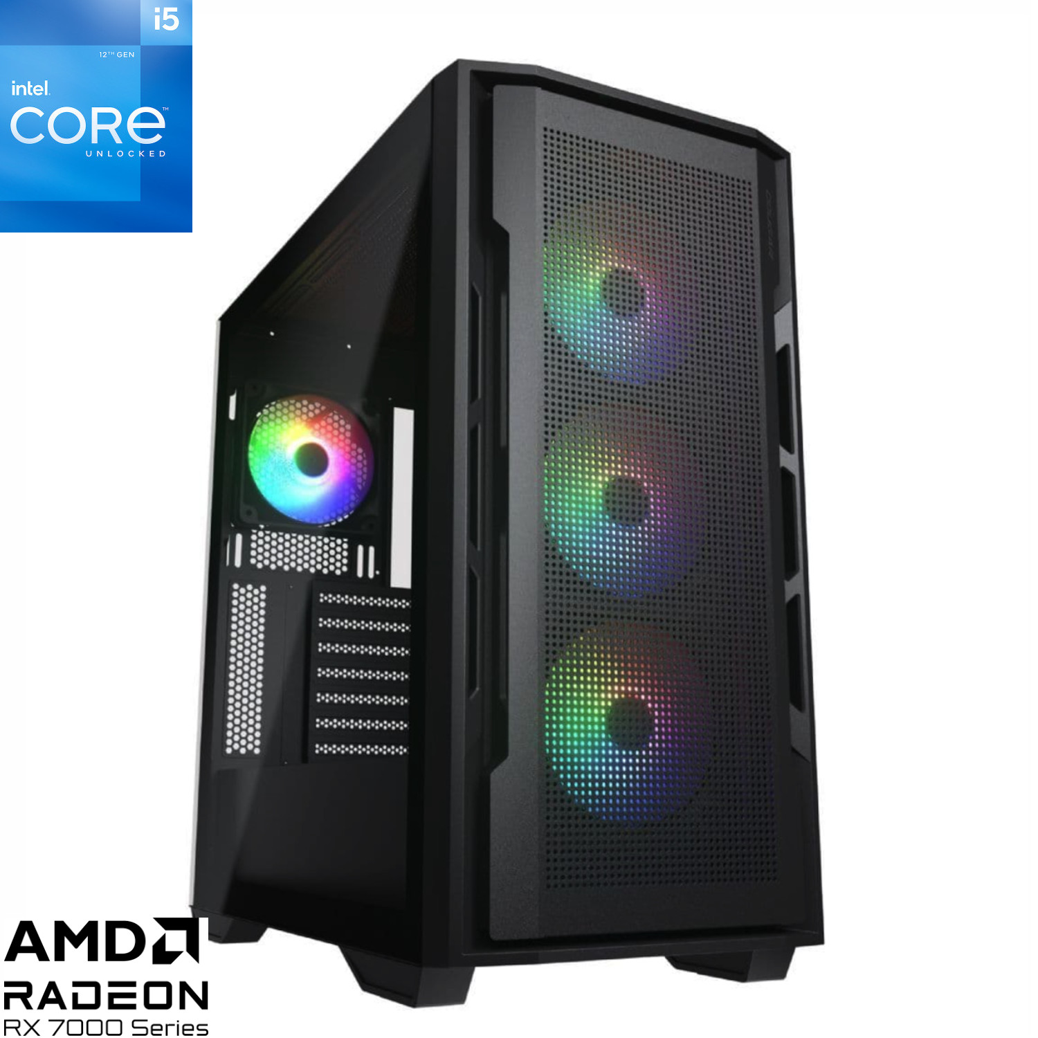 Plonter - Basic-I5-RX7800XT-32D5 - התמונה להמחשה בלבד