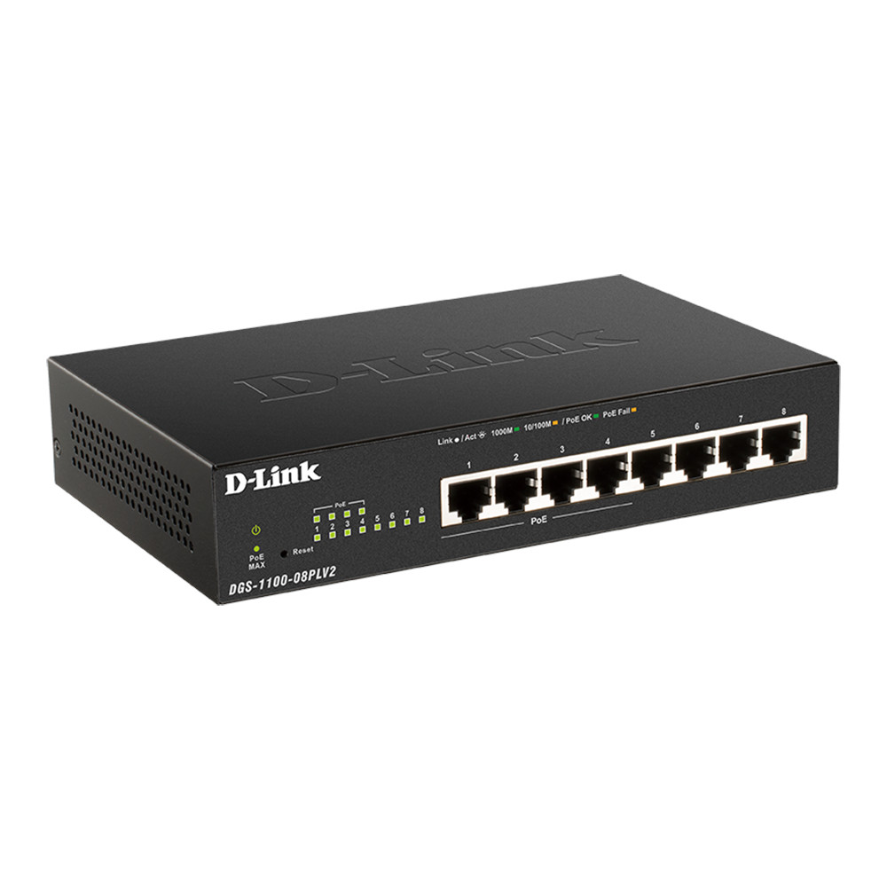 D-Link - DGS-1100-08PLV -   