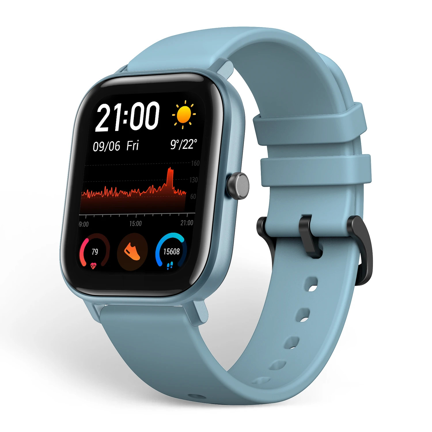 AMAZFIT - GTS-Steel-Blue -   