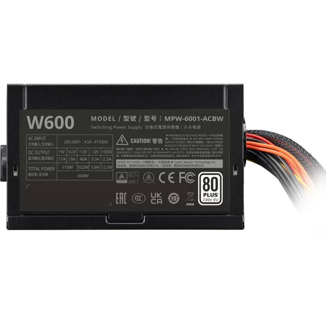 Coolermaster - MPW-6001-ACBW-BWO -   