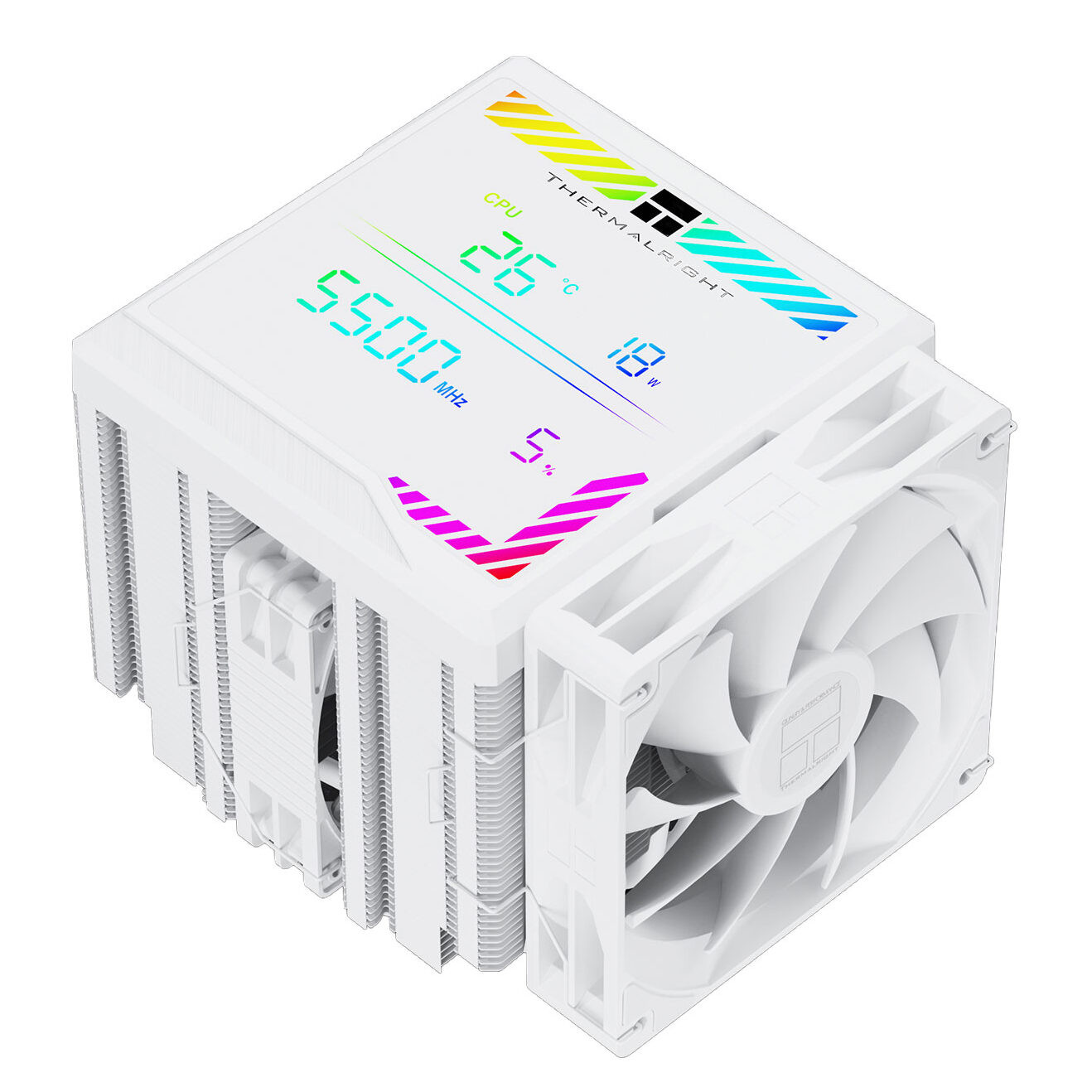 Thermalright - Peerless-Assassin-140-Digital-White - התמונה להמחשה בלבד