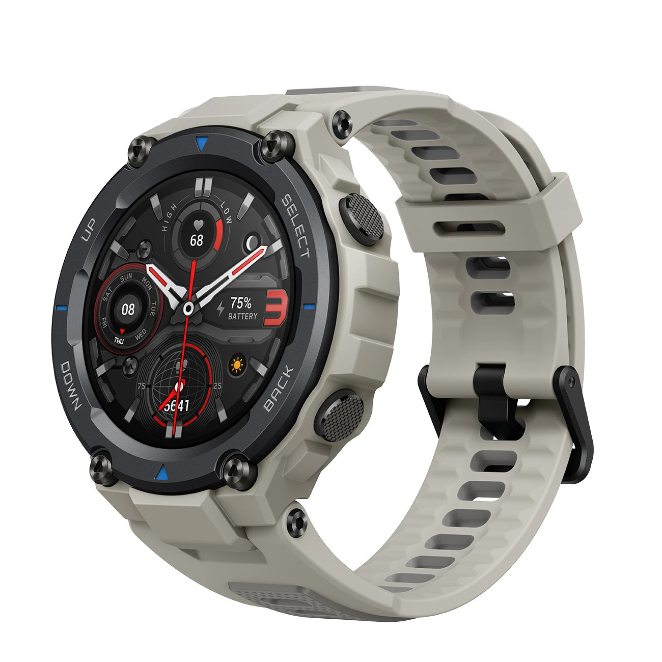 AMAZFIT - T-Rex-Pro-Desert-Gray -   