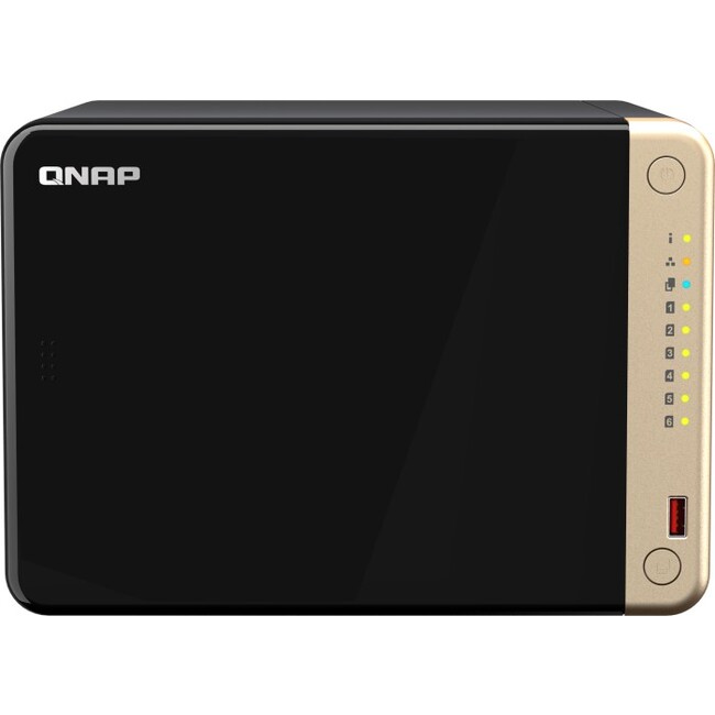 QNAP - TS-664-8G -   